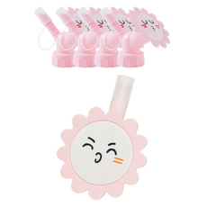 네오린 원예 도구 물뿌리개 꼭지, 5개, 핑크