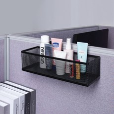 노바리빙 오피스 파티션 선반, 블랙, 1개