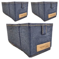 GOZENBO 御膳坊 重磅丹寧掛架抽屜, 重磅丹寧, 3個