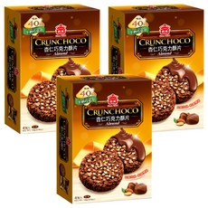 義美 杏仁巧克力酥片 牛奶巧克力, 140g, 3盒