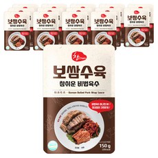 우리식품 보쌈수육 참쉬운 비법육수, 150g, 15개