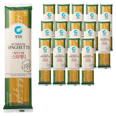 청정원 이탈리아 정통 스파게티면, 500g, 15개