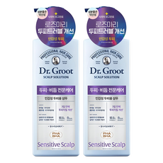 닥터그루트 스칼프솔루션 두피비듬케어 민감성 두피용 샴푸, 700ml, 2개