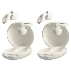 Pyeonansaenghwal 矽膠睡眠耳塞 白色, 2個