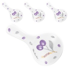 Corel Coordinates李子圓形湯匙筷子架, 混色, 4個