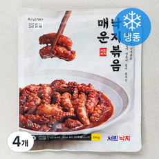 캐비아 서린낙지 매운낙지볶음 (냉동), 330g, 4개
