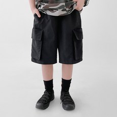 BerryCloset 兒童清爽工裝短褲