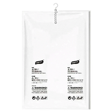 禾統 真空收納衣物防塵套, 105 x 70 cm, 1個, 1入