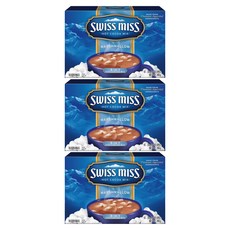 SWISS MISS 牛奶可可粉 棉花糖, 原裝進口 香醇濃郁 冷熱皆宜, 28g, 10包, 3盒