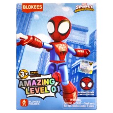 BLOKEES 布魯可 可動積木公仔神奇版 蜘蛛人彼得 帕克, 1個