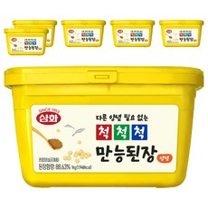 SAMHWA 萬用大醬料理醬, 1kg, 6盒