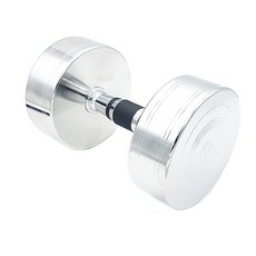 三重鍍鉻啞鈴, 12kg, 力量啞鈴 B