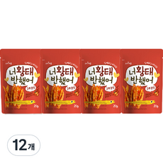 YORIYEOWANG 明太魚乾 辣椒醬口味, 20g, 12個