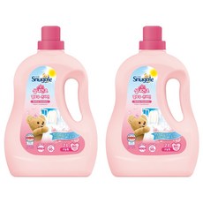스너글 실내건조 섬유유연제 멜로우 선샤인 본품, 2L, 2개 2L, 2개