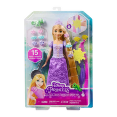 MATTEL 美泰兒 Disney 迪士尼 變色長髮樂佩公主, 1盒, 紫色