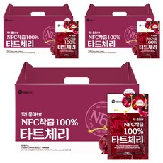 미쁨생활건강 딱좋아 NFC 착즙 타트체리즙, 70ml, 90개