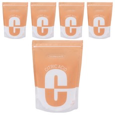 VISLEY 檸檬酸高級洗滌劑, 5個, 1kg