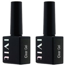 Eyebit Better Tone Gel Nail Clear Gel, 單色, 2個