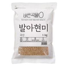 바른곡물 국내산 발아현미, 1kg, 1개