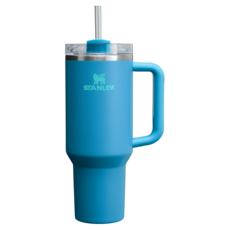 스탠리 퀜처 H2.0 플로우 스테이트 텀블러, 코발트 블루, 1.18L, 1개