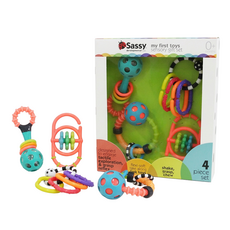 sassy 我的第一套感官遊戲禮物組 觸覺發展玩具, 混合色