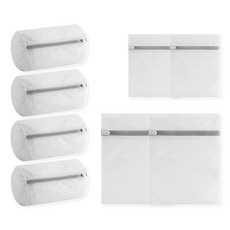 O-ON 洗衣細網袋 圓筒型 22x33cm 4個 + 40x50cm 2個 + 25x30cm 2個 F型, 8個, 1套