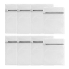 O-ON 洗衣用粗網袋 40x50cm 6個 + 30x40cm 2個 J型, 8入, 1套