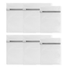 O-ON 洗衣粗網 60x60cm 4入 + 40x50cm 2入 L型, 6入, 1套