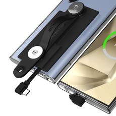 allino 摩托車平板固定帶充電墊 + 彈簧繩套組, 黑色, 單一商品