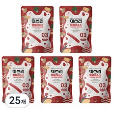 미쓰리 떡볶이소스 03단계 매콤한맛, 50g, 25개