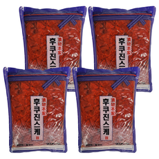 토호식품 후쿠진스케, 4개, 1kg