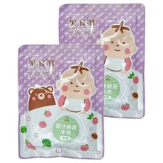 粥寶寶 茄汁時蔬牛肉燉飯, 150g, 2包