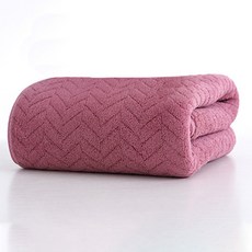 소니오 나뭇잎 소프트 샤워 바스타월 중 80g, 02 자주, 1개