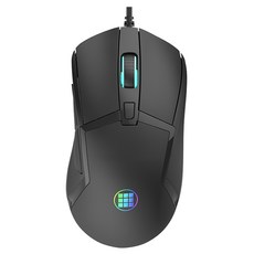 MICRONICS MANIC RGB電競有線滑鼠, MG501, 混色
