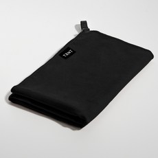 티알앤티 솔리드 라이트 타월 M, 블랙 쉽, 1개