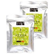 코겐 헤나파우더 염색약 100g, 다크브라운, 2개
