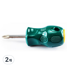 사타 십자형 스크류 드라이버 2 x 38 mm 62311, 2개