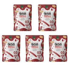 MISSLEE 炒年糕醬 03號辣味, 100g, 5包