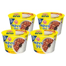 OTOKI 不倒翁 碗裝即食香辣章魚蓋飯, 280g, 4入