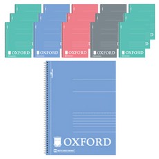 OXFORD B5線圈筆記本 30張 B, 隨機出貨, 16個