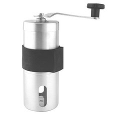 FUJI-GRACE 富士雅麗 手搖磨豆機, 不鏽鋼材質, 可拆卸清洗收納, 輕鬆研磨流暢, 1個