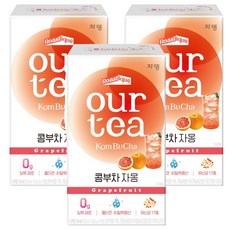 JARDIN our tea 康普茶沖泡粉 葡萄柚口味, 5g, 10條, 3盒