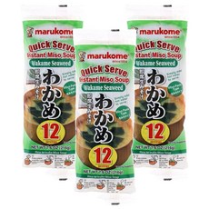 marukome 丸米 即食昆布味噌湯, 216g, 3個