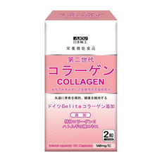 AJIOU 日本味王 第二代膠原蛋白 膠囊, 60顆, 540mg, 1盒