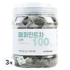 우리가스토리 카페우리가 페퍼민트차, 1g, 100개입, 3개