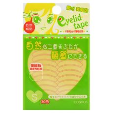 台灣 COSMOS 愛心 美眼貼 S號 30入, 1包, 單色