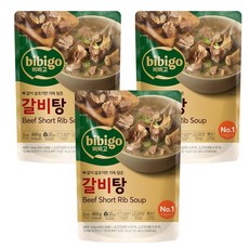 비비고 갈비탕, 400g, 3개