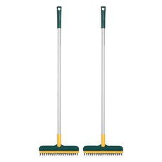 순잠 주방 화장실 욕실 모서리 청소 브러쉬 140cm, 그린, 2개