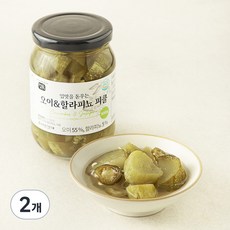 담가 오이 할라피뇨 피클, 300g, 2개