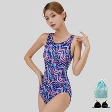 aquatica 女用室內連身泳衣 AQA1658 + 內襯胸墊 + 透明袋組合